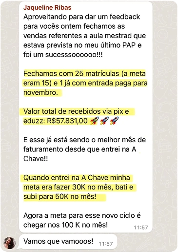 Depoimento de cliente